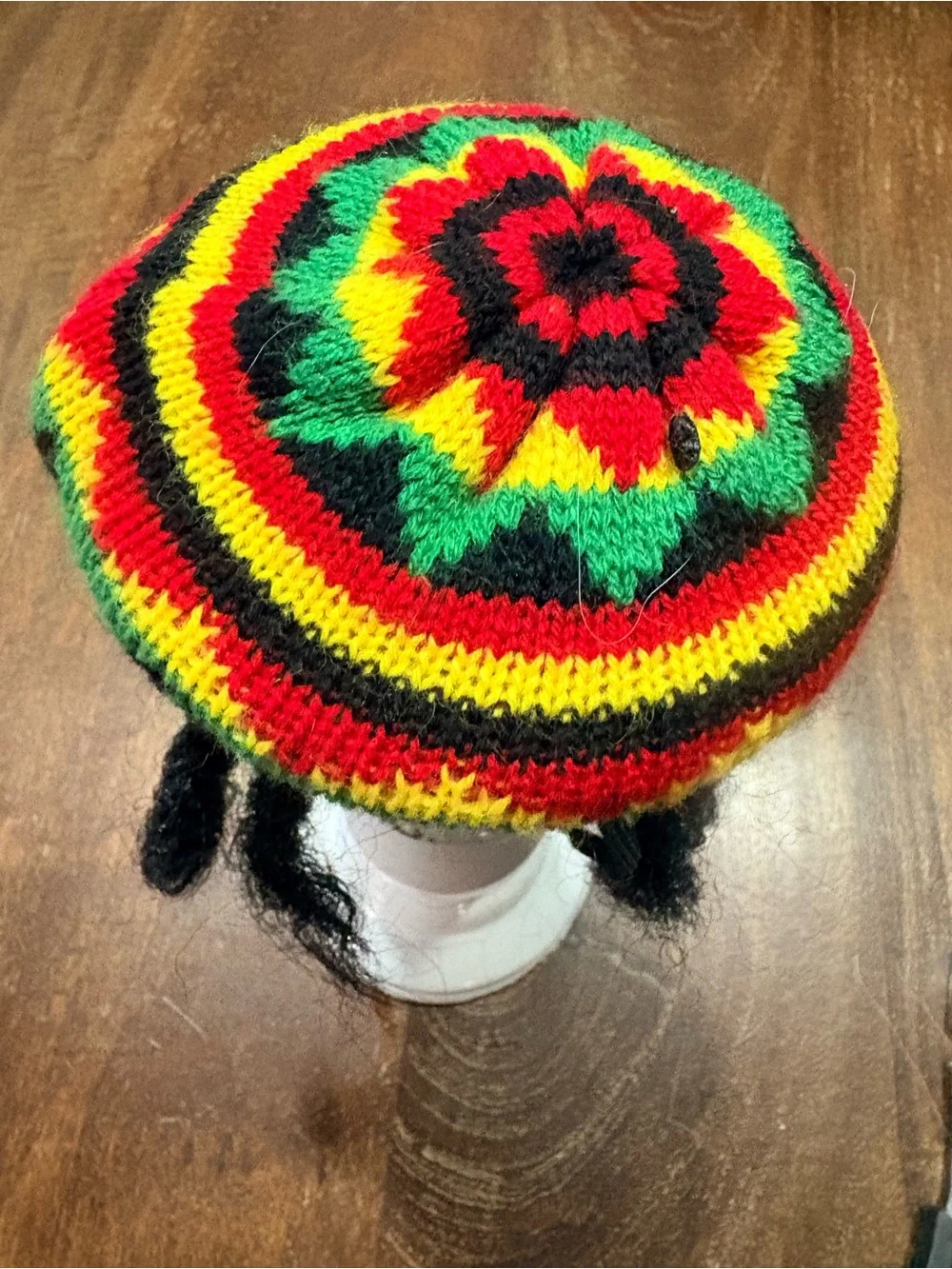 Rasta Wig, Witch & Shark Headpieces for Pets Size XS